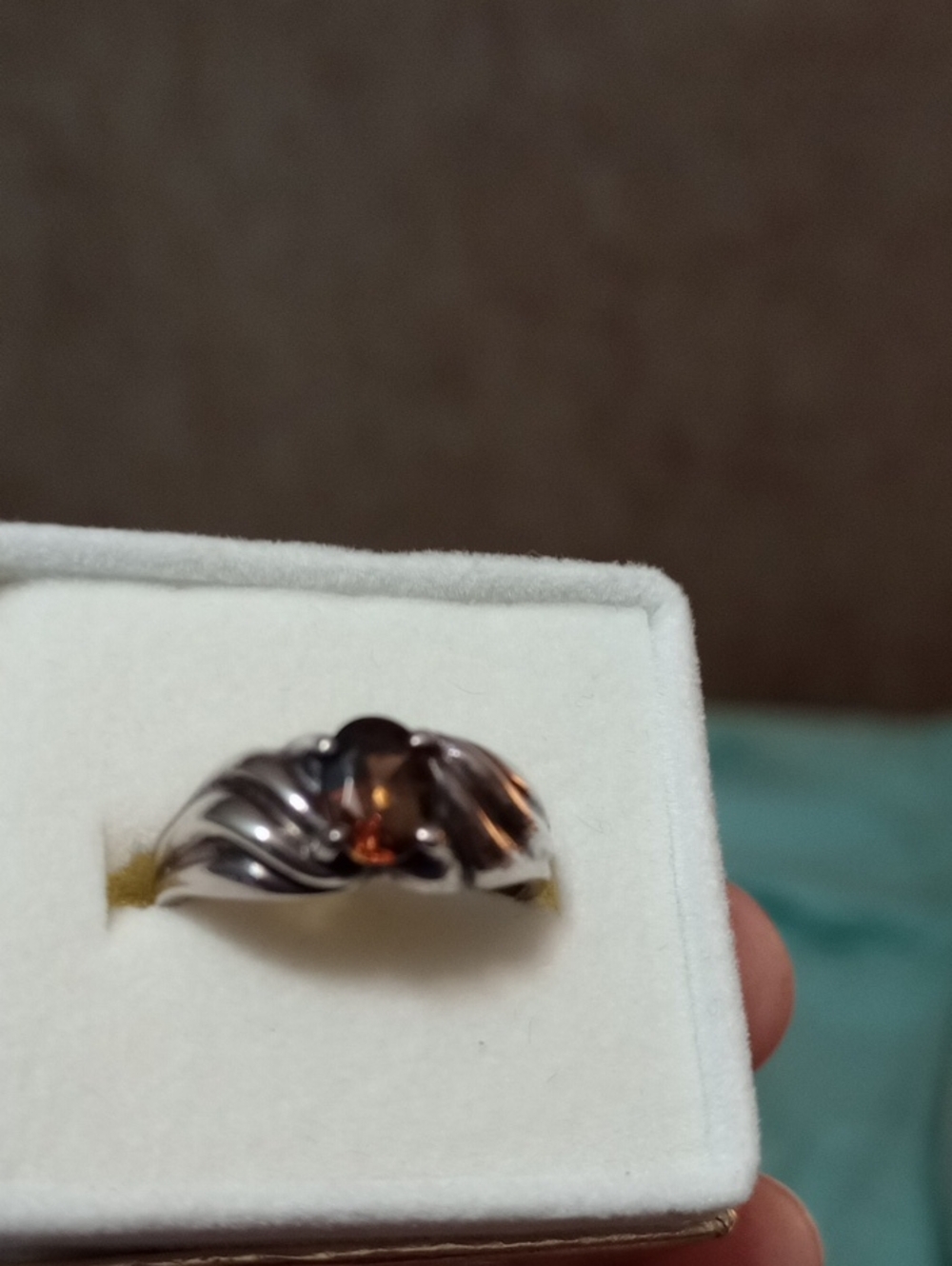 Sterling Silver Color Change Sapphire Ring